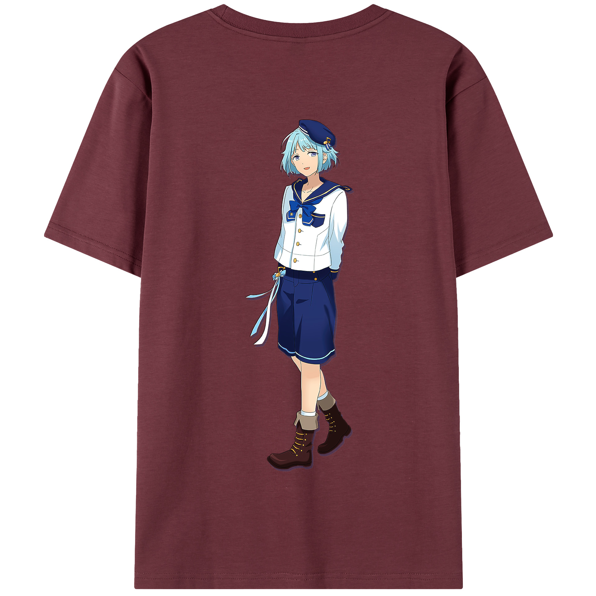 （画像用） あんさんぶるスターズ! Ensemble Stars 綿100％半袖Tシャツ（背面プリント）